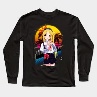 Music Manga Gifts For Boy And Girl Long Sleeve T-Shirt